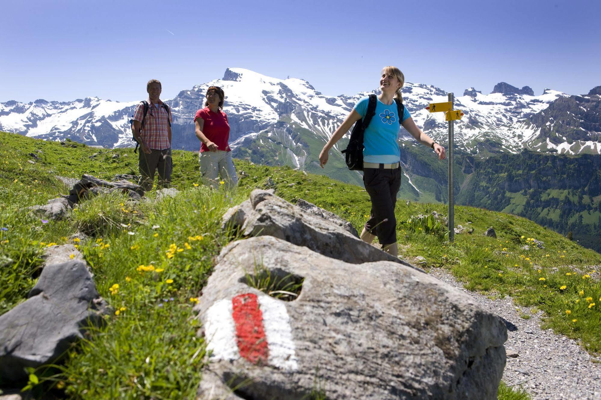 Berglodge Restaurant Ristis Engelberg Eksteriør billede