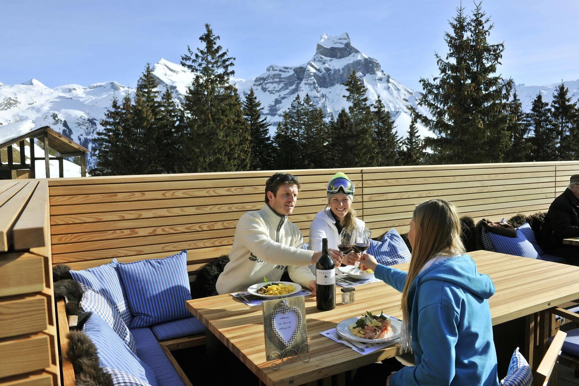 Berglodge Restaurant Ristis Engelberg Eksteriør billede