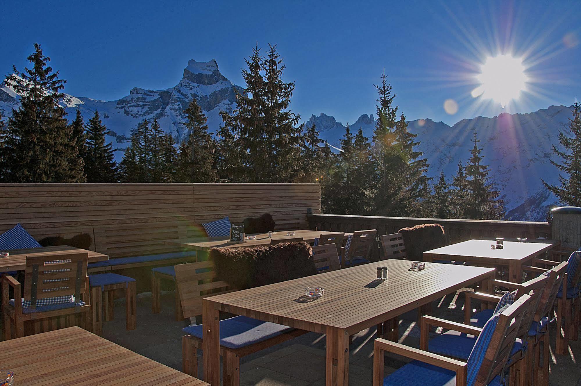 Berglodge Restaurant Ristis Engelberg Eksteriør billede